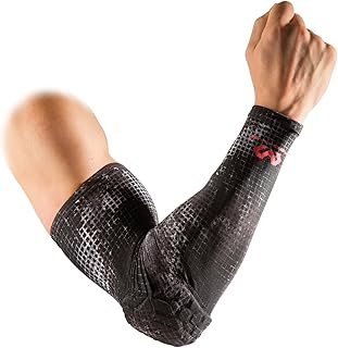 Mcdavid 6500 manchon de bras rembourré hexagonal manchon de compression avec coudière