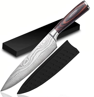 Couteau de chef kitcho - couteau de cuisine professionnel de 8 pouces