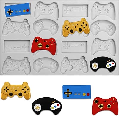 Moule de contrôleur de jeu, moule à bonbons de contrôleur vidéo, moule
