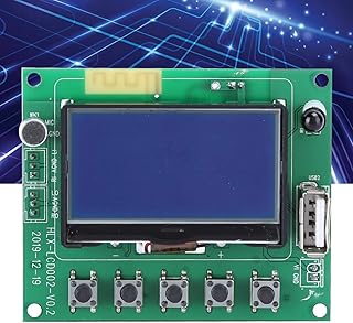 Décodeur bluetooth de voiture, carte décodeur mp3 bluetooth, module de paroles lcd, fournitures