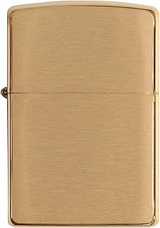 Briquet coupe-vent zippo finition polie en laiton massif 204b