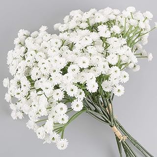 Bouquets de fleurs de gypsophile artificielles bettisen sky stars pour enfants, travaux manuels