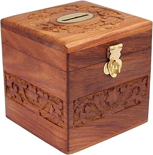 Mini banque en bois faite à la main sirens - tirelire - tirelire - cadeaux pour enfants. Diaytar Sénégal : Innovation digitale et prix attractifs