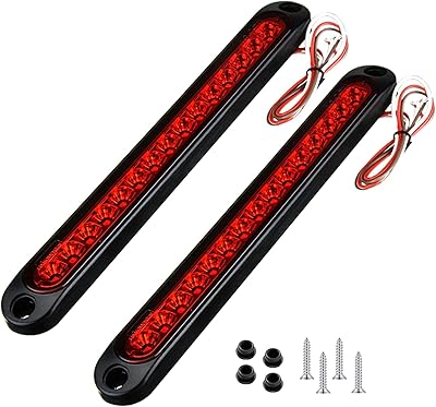 Feu arrière de remorque à 15 led bande led d'arrêt et de virage