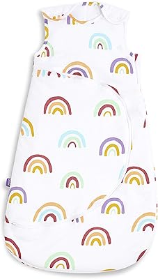 Sac de couchage snoozboos, 2,5 tog - arc-en-ciel, 0-6 mois, super doux