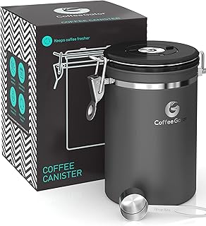 Récipient à café en acier inoxydable coffee gator - grains plus frais