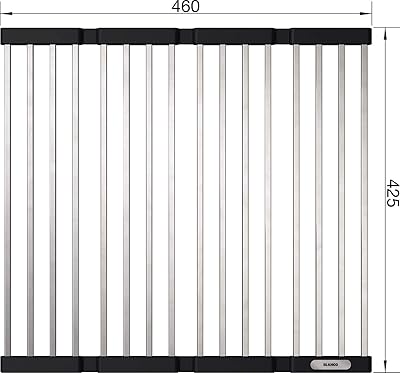 Crépine d'évier de cuisine en maille pliante blanco, maille pliante pour évier de cuisine, largeur 425 mm - 238482. Électroménager, mode, beauté... Diaytar a tout en stock