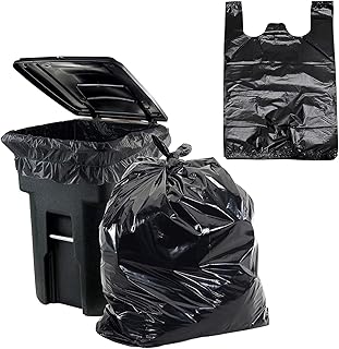 Sacs poubelle 50 pièces grands sacs poubelle 40l, 55 x 80 cm, sacs