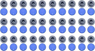 Hemoblue 200pcs bouchons de flacon en caoutchouc auto-cicatrisants en forme de champignon