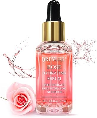 Sérum pour le visage brie lee rose, sérum hydratant pour le visage