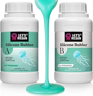 Kit de fabrication de moules en résine de silicone let's, silicone liquide 20a