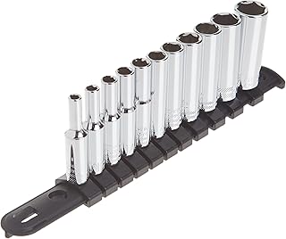 Jeu de douilles craftsman sae, prise 1/4", 6 pans, 11 pièces (cmmt12050)