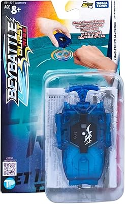 B battle burst s4 w1 lanceur de série longue rotatif à droite bleu