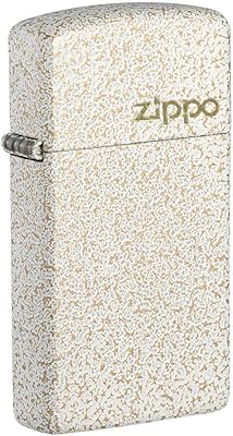 Zippo 49265zl 49265 verre au mercure fin avec logo zippo coupe-vent, blanc, taille