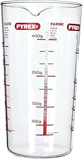 Pichet doseur sec pyrex, 500 ml, multicolore