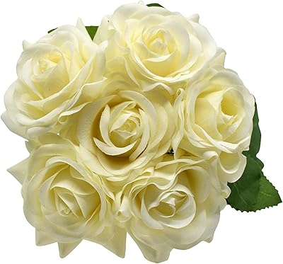 Fleurs artificielles pour plusieurs occasions blanc