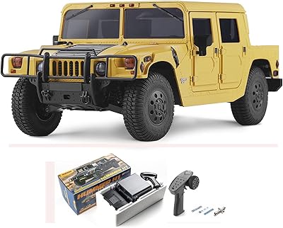 Eazyrc x fms 1/12 gm hmmwv h1 camion militaire rc avec licence officielle