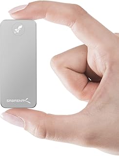 Ssd externe syprint rocket nano en aluminium de 512 go (argent) (sb-512-nano)