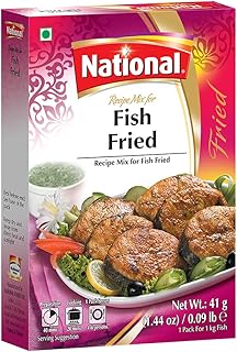 Mélange de recettes de poisson frit national foods 41 g, multicolore