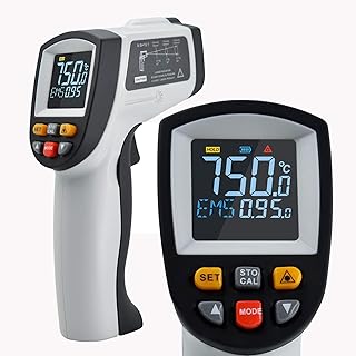 Thermomètre infrarouge benetech gt750 -58 ~ 1382 f (-50 ~ 750 c)