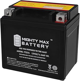 Ytz7s -12v 6ah, 130 cca, batterie de moto rechargeable sla agm
