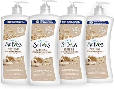Lait pour le corps ives, flocons d'avoine et beurre de karité, 621 ml