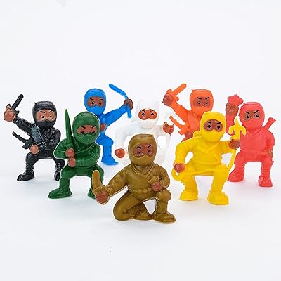Mini figurines d'action ninja pour jouets fournitures de fête cadeaux enfants et cadeaux