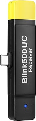 Récepteur numérique sans fil double canal blink saramonic 500 rxuc pour usb