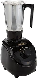 Broyeur mélangeur papillon 750 watts d'elegant, 3 pots, noir
