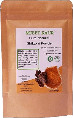 Mjeet kaur pure natural shikakai powder for hair pack | excellent après-shampooing