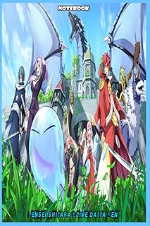 Cahier tensei shitara slime datta ken : fans d'anime, journal/journal cadeau journal, amateurs