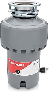 Élimination des déchets filaire frigidaire 1,25 hp pour éviers de cuisine, 1 1/4