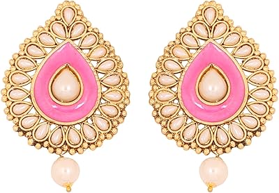 Boucles d'oreilles longues en cristal faites à la main couleur or et argent