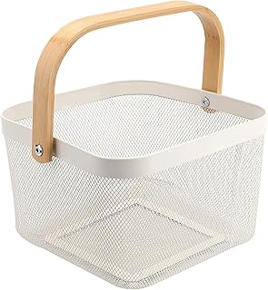 Panier en maille d'acier agioda, panier de rangement multifonction, paniers suspendus de cuisine