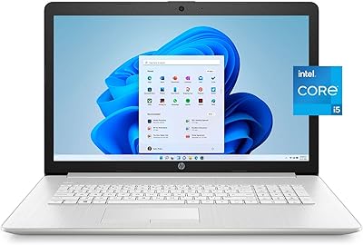 Dernier ordinateur portable hp 17 2022, écran fhd ips 17,3" 100 % srgb