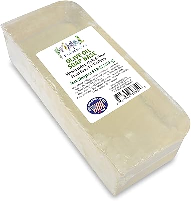 Base de savon à l'huile d'olive primal elements - base de savon hydratante
