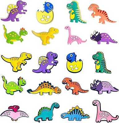 Charms croco mignons pour garçons filles enfants adolescents, paquet de charmes croco