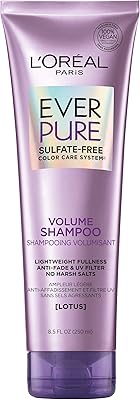 L'oréal paris everpure shampoing sans sulfate à la fleur de lotus, 8,5 fl