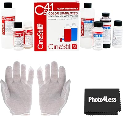 Kit de culture liquide cinestill cs41 pour le traitement des films négatifs c-41