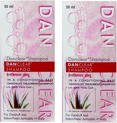 Shampooing antipelliculaire dan clear (50 ml) (pack de 2)