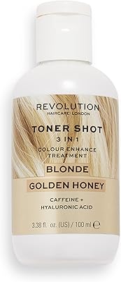 Revolution haircare london shot toner pour cheveux blonds, miel doré, 100 ml (paquet de 1). Diaytar : Acheter moins cher n'a jamais été aussi facile