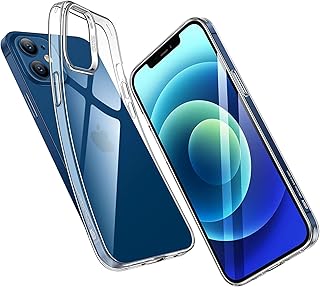 Coque de protection transparente en polyuréthane résistant à la chaleur pour iphone 12