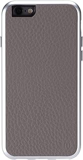 Coque just mobile en cuir et aluminium pour iphone 6 - gris. Diaytar : Le discount intelligent pour consommateurs avisés