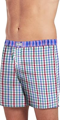 Sous-vêtements pour hommes boxer 100 % coton taille 5 pouces
