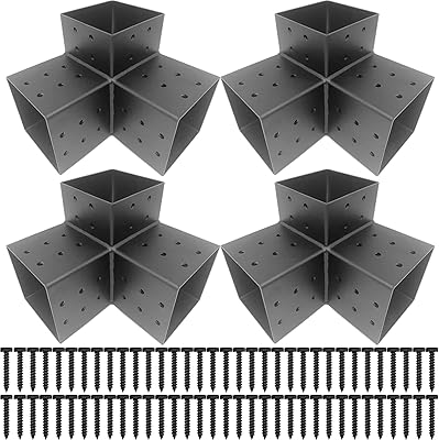 Supports de treillis nihoni 4x4, ensemble de matériel de treillis en bois
