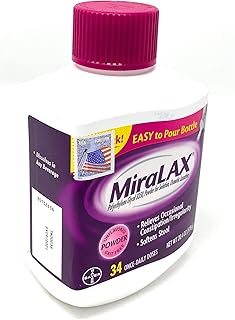Laxatif en poudre miralax (34 portions, 20 onces)