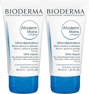Bioderma - atoderm crème mains et ongles - nourrit et répare - crème