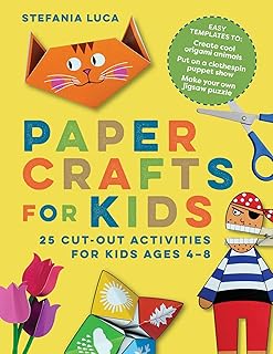 Créations en papier pour les enfants : 25 activités de découpe