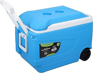 Glacière isotherme 45 litres rf10482 | glacière portable 3 couches de polypropylène