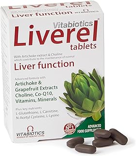 Vitabiotics liveril 60 comprimés